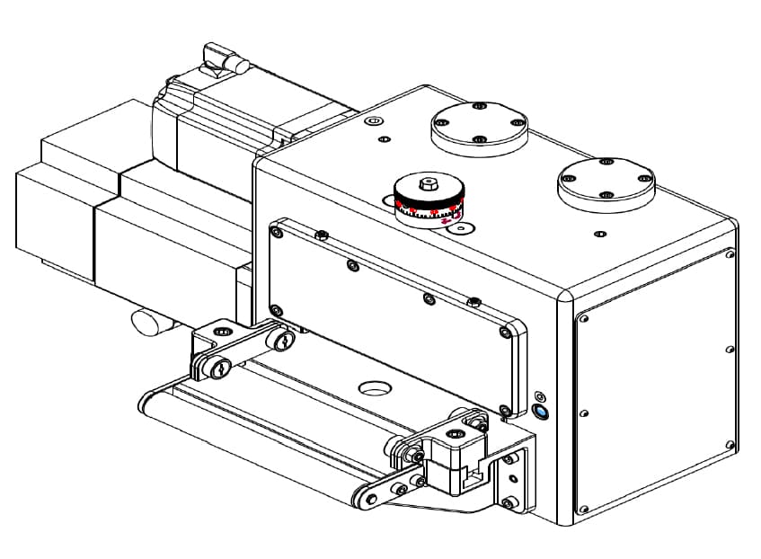 EV 0.15-0.3mm Stamping Press-Push & Pull Dual-Mode Servo Feed