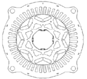 Double Rows Rotor & Stator Index-Pitch: 187.5