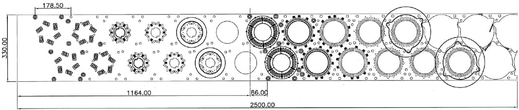 EV 0.15-0.3mm Stamping Press-2500*850mm (Tool Size)