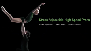 Stroke Adjustable High Speed Press|Apex.K80A #2